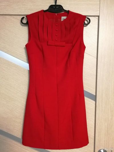 Лот: 13703549. Фото: 1. Красное платье ASOS размер 8. Платья