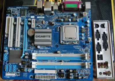 Лот: 15258447. Фото: 1. Материнская плата Gigabyte G41M-Combo. Материнские платы