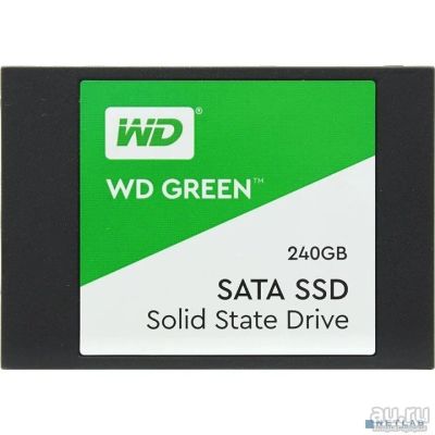 Лот: 17846622. Фото: 1. SSD SATA 240Gb 2.5" WD Green WDS240G2G0A. SSD-накопители