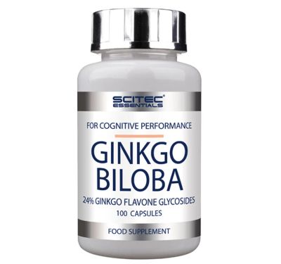 Лот: 8709935. Фото: 1. Ginkgo Biloba от Scitec (Спортивное... Спортивное питание, витамины