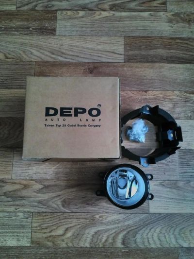 Лот: 10661221. Фото: 1. Противотуманная фара птф DEPO... Оптика и освещение
