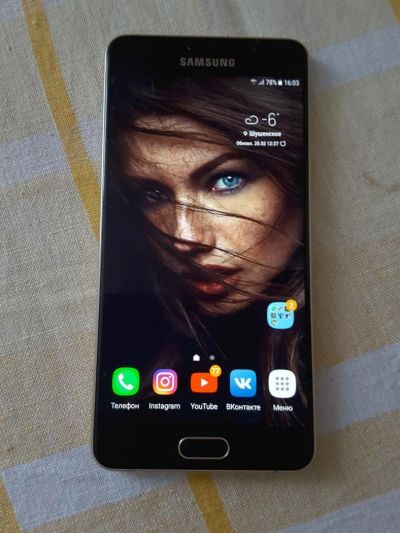 Лот: 11083624. Фото: 1. Samsung a5 2016 (duos). Смартфоны