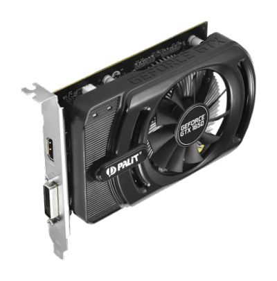 Лот: 18317347. Фото: 1. gtx 1650 palit stormx 4gb. Видеокарты