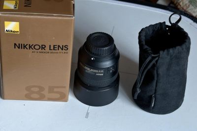 Лот: 8347221. Фото: 1. Nikon AF-S 85mm f/1.8G Nikkor... Объективы