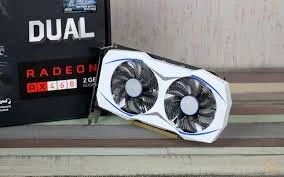 Лот: 10365291. Фото: 1. Видеокарта 2048Mb AMD Radeon RX... Видеокарты