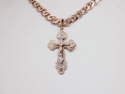 Лот: 15330173. Фото: 1. ЗОЛОТОЙ КРЕСТ 3,00 ГРАММ. Другое (ювелирные изделия, бижутерия, часы)