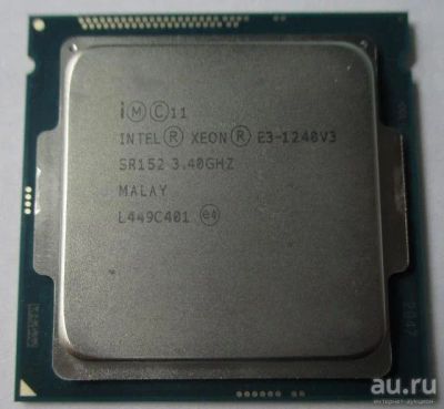 Лот: 13617407. Фото: 1. Процессор Intel Xeon E3-1240V3... Процессоры