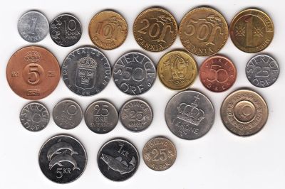 Лот: 11940644. Фото: 1. Европа 21 монета. Европа