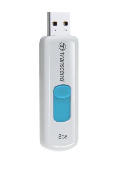 Лот: 4537471. Фото: 1. Флешка USB 8 ГБ Transcend JetFlash... USB-флеш карты