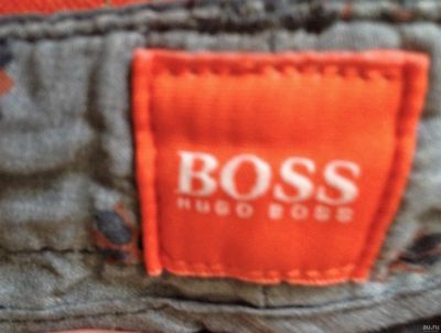 Лот: 13786630. Фото: 1. Hugo Boss - летние брюки хлопок... Брюки, джинсы, шорты