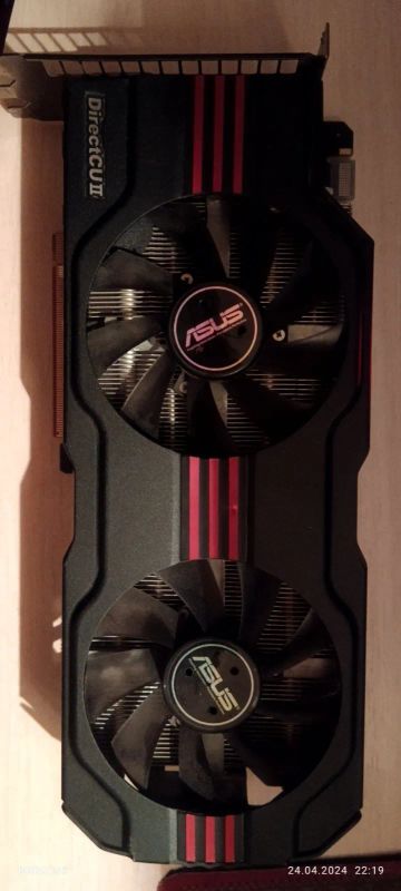Лот: 22052097. Фото: 1. Видеокарта Asus gtx570 на 1280мб... Видеокарты