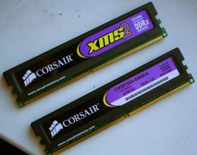 Лот: 848937. Фото: 1. Corsair mxs2 Xtreme 2x1 GB 6400C4... Оперативная память