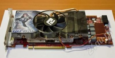 Лот: 601371. Фото: 1. Видеокарта PCI-E HD4870 512 MB... Видеокарты