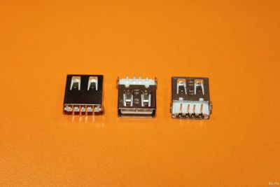 Лот: 17453737. Фото: 1. Разъем USB G52, белый USB2.0. Разъёмы