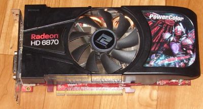 Лот: 4090062. Фото: 1. Radeon HD 6870 PowerColor внимательно... Видеокарты