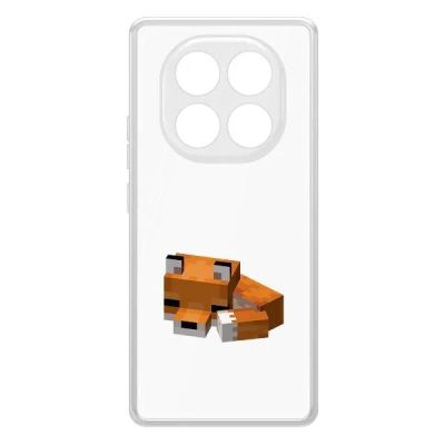 Лот: 25086156. Фото: 1. Чехол Krutoff Clear Case Minecraft... Чехлы, бамперы