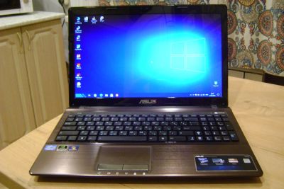 Лот: 19311520. Фото: 1. Ноутбук Asus K53SV\Core I5 2450m... Ноутбуки