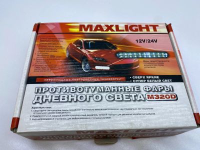 Лот: 17588219. Фото: 1. ДХО, дневные ходовые огни MaxLight... Оптика и освещение