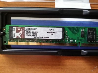Лот: 5722305. Фото: 1. Оперативная память Kingston KVR800D2N6... Оперативная память