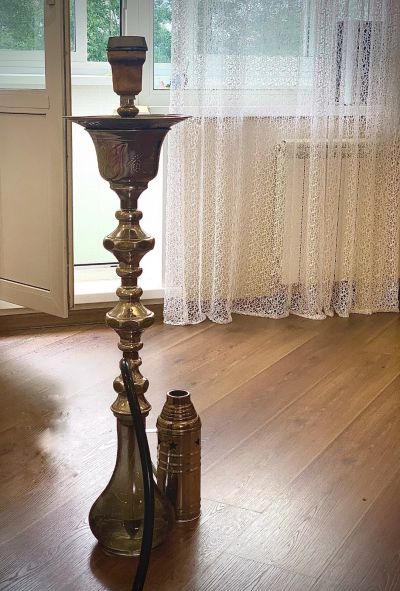 Лот: 16203501. Фото: 1. Кальян khalil mamoon trimetal... Аксессуары и запчасти для кальянов