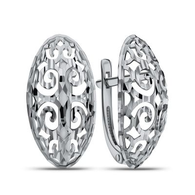 Лот: 23871182. Фото: 1. Серьги из серебра. Серьги, каффы