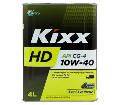 Лот: 19123217. Фото: 1. Масло моторное KIXX HD CG-4 10w40... Масла, жидкости