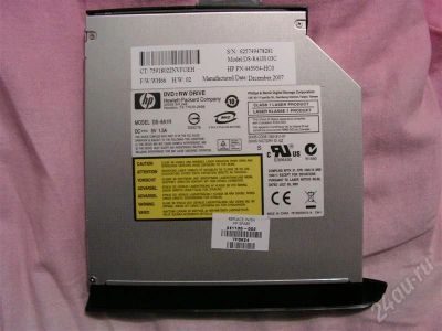 Лот: 227792. Фото: 1. DVD+RW Drivе HP для ноутбука. Другое (комплектующие)