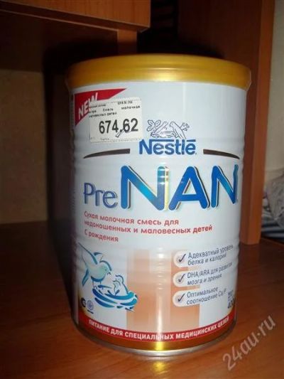 Лот: 2930667. Фото: 1. смесь PreNan для недоношенных... Детское питание