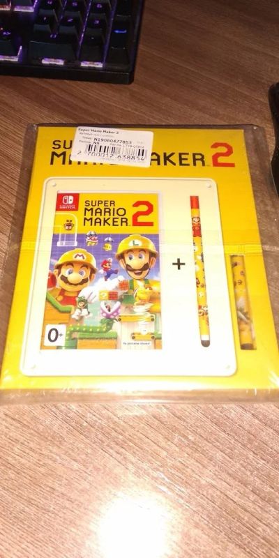 Лот: 14317843. Фото: 1. Super Mario Maker 2 для Nintendo... Игры для консолей