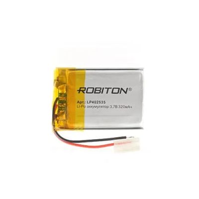 Лот: 21514523. Фото: 1. АКБ LP 402535 320мАч Robiton 15735. Батарейки, аккумуляторы, элементы питания