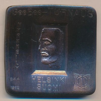 Лот: 11429157. Фото: 1. Финляндия Медаль Плакета 1982... Сувенирные