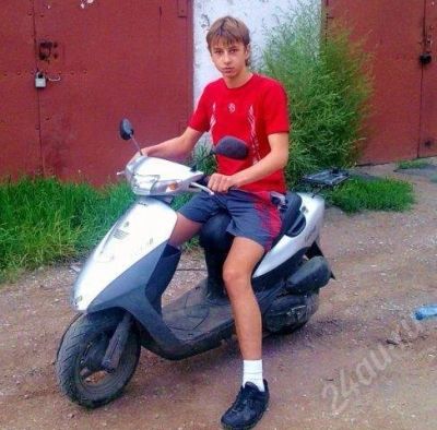 Лот: 424972. Фото: 1. Продам мопед Suzuki LETS 3. Мотороллеры, мопеды