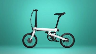 Лот: 9772402. Фото: 1. Складной электро велосипед Xiaomi... Велосипеды