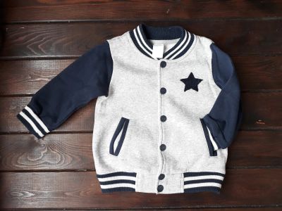 Лот: 20580525. Фото: 1. Кардиган (бомбер) детский Baby... Свитера, худи, толстовки