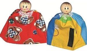 Лот: 10722067. Фото: 1. Ванюша и Катюша" кукла-перевертыш... Развивающие