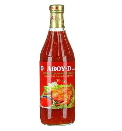Лот: 20533289. Фото: 1. Сладкий чили соус для курицы Aroy-D... Приправы, специи