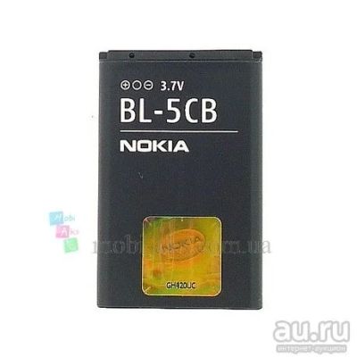 Лот: 5919691. Фото: 1. АКБ оригинал Nokia BL-5CB Nokia... Аккумуляторы