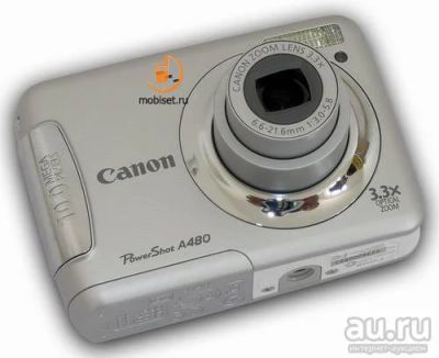 Лот: 13448778. Фото: 1. Фотоаппарат Canon PowerShot A480. Цифровые компактные