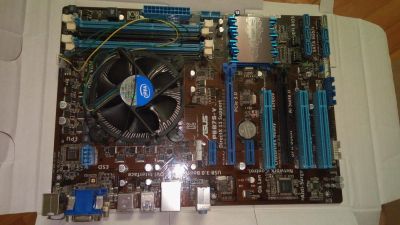 Лот: 11102392. Фото: 1. Материнская плата Asus P8B75-V... Комплекты запчастей