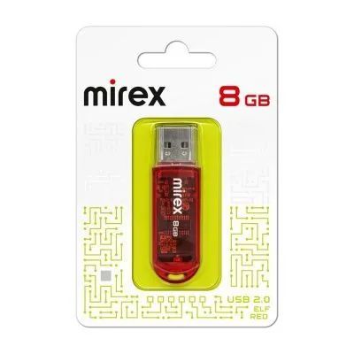 Лот: 22143245. Фото: 1. FLASH DRIVE MIREX 8GB USB 2.0... USB-флеш карты