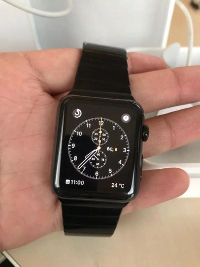 Лот: 10061609. Фото: 1. Apple watch stainless steel 42... Смарт-часы, фитнес-браслеты, аксессуары