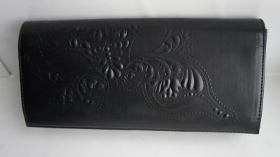 Лот: 8854259. Фото: 1. Cevrf Клатч черный. Сумки