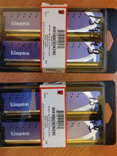 Лот: 16759670. Фото: 1. оперативная память Kingston 4X4... Оперативная память