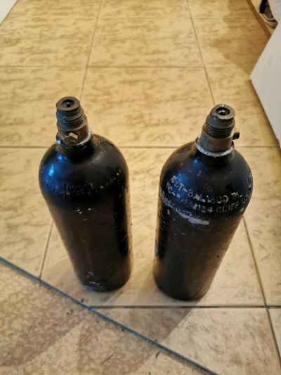Лот: 15828123. Фото: 1. Пейнтбольные балоны из под углекислоты. Пейнтбол, страйкбол