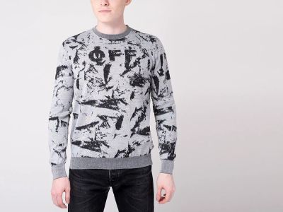 Лот: 16825567. Фото: 1. Свитшот OFF-WHITE (17374). Свитеры, толстовки, худи