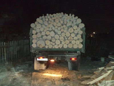 Лот: 5084085. Фото: 1. дрова береза чурками. Другие (дрова, топливо)
