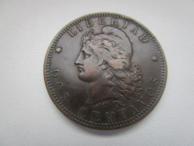 Лот: 6992509. Фото: 1. Аргентина 2 сентаво 1890 (2). Америка