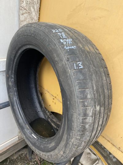 Лот: 22636121. Фото: 1. 1шт. 225-55-18 Bridgestone Dueller... Шины
