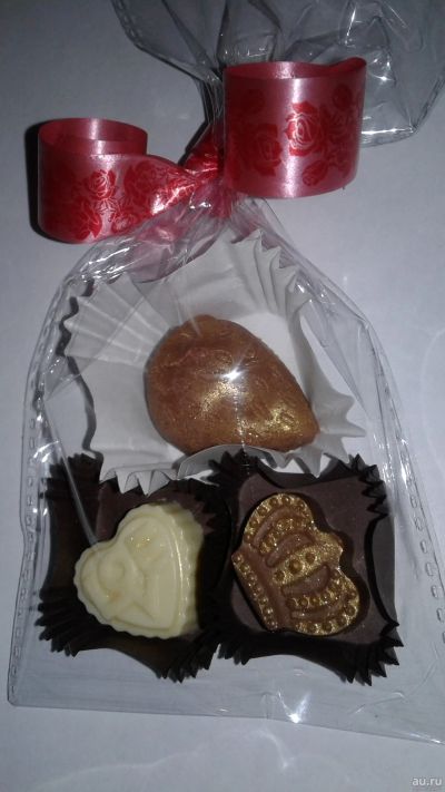 Лот: 15296489. Фото: 1. Подарочный набор мини-шоколадок... Шоколад, конфеты