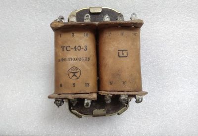 Лот: 25734273. Фото: 1. Трансформатор ТС-40-3. Трансформаторы, катушки
